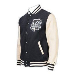 Z501 custom baseball jacket design lettering LOGO snap button baseball jacket supplier black against white U.S. Cr e 8 tive ideas of Atlanta LLC Z501 custom baseball jacket design lettering LOGO snap button baseball jacket supplier black against white U.S. Cr e 8 tive ideas of Atlanta LLC